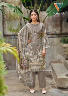 Vandana nagina vol-12 work dress material wholesale in ahmedabad